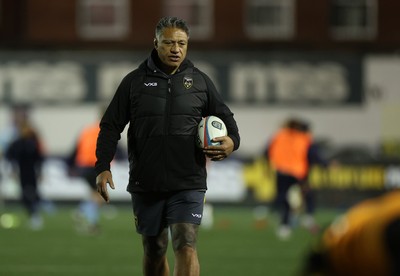 301124 - Cardiff Rugby v Dragons RFC - United Rugby Championship - Dragons RFC Interim Head Coach Filo Tiatia 