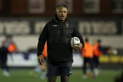 301124 - Cardiff Rugby v Dragons RFC - United Rugby Championship - Dragons RFC Interim Head Coach Filo Tiatia 