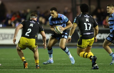 301124 - Cardiff Rugby v Dragons RFC - United Rugby Championship - Ben Thomas of Cardiff 