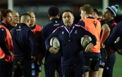 301124 Cardiff Rugby v Dragons RFC, United Rugby Championship - Cardiff Rugby head coach Matt Sherratt