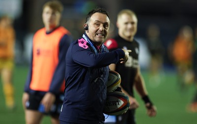 301124 Cardiff Rugby v Dragons RFC, United Rugby Championship - Cardiff Rugby head coach Matt Sherratt