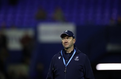 251025 - Cardiff Rugby v Edinburgh - United Rugby Championship - Cardiff Rugby Head Coach Corniel van Zyl 