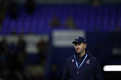 251025 - Cardiff Rugby v Edinburgh - United Rugby Championship - Cardiff Rugby Head Coach Corniel van Zyl 