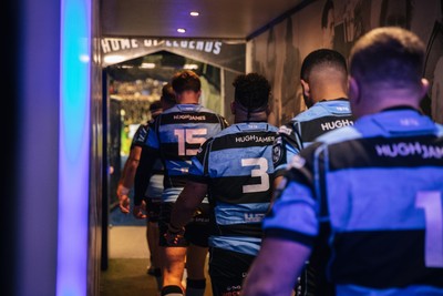 251025 - Cardiff Rugby v Edinburgh - United Rugby Championship - Javan Sebastin of Cardiff 