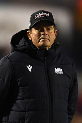 251025 - Cardiff Rugby v Edinburgh Rugby - United Rugby Championship - Sean Everitt, Edinburgh Head Coach