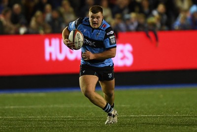 251025 - Cardiff Rugby v Edinburgh Rugby - United Rugby Championship - Danny Southworth of Cardiff Rugby