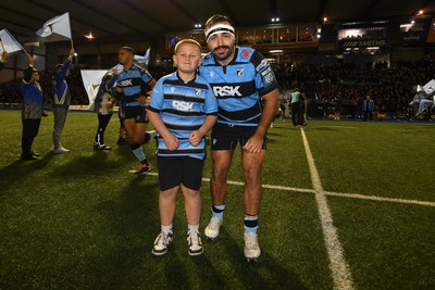 251025 - Cardiff Rugby v Edinburgh Rugby - United Rugby Championship - Mascot