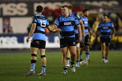 251025 - Cardiff Rugby v Edinburgh Rugby - United Rugby Championship - Danny Southworth of Cardiff Rugby