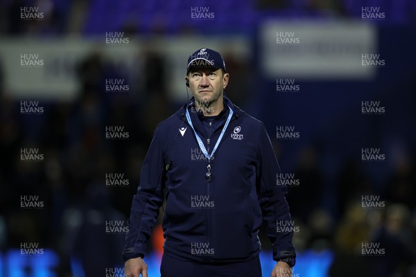 251025 - Cardiff Rugby v Edinburgh - United Rugby Championship - Cardiff Rugby Head Coach Corniel van Zyl 