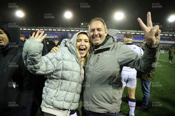251025 - Cardiff Rugby v Edinburgh - United Rugby Championship - Fans at full time