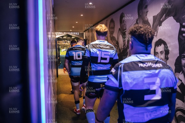 251025 - Cardiff Rugby v Edinburgh - United Rugby Championship - Jacob Beetham of Cardiff 