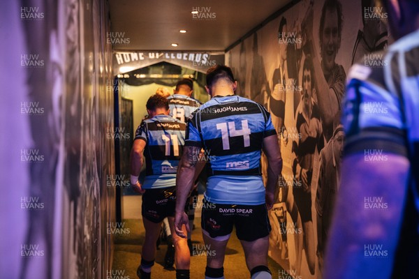 251025 - Cardiff Rugby v Edinburgh - United Rugby Championship - Josh Adams of Cardiff 