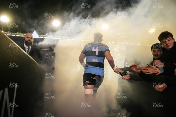 251025 - Cardiff Rugby v Edinburgh - United Rugby Championship - Josh McNally of Cardiff 