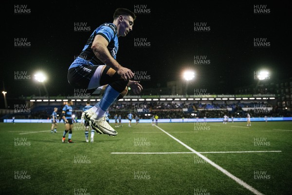 251025 - Cardiff Rugby v Edinburgh - United Rugby Championship - Josh Adams of Cardiff 