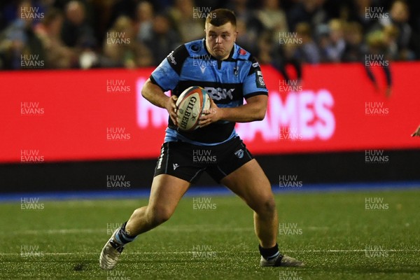 251025 - Cardiff Rugby v Edinburgh Rugby - United Rugby Championship - Danny Southworth of Cardiff Rugby
