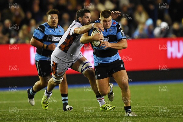 251025 - Cardiff Rugby v Edinburgh Rugby - United Rugby Championship - Danny Southworth of Cardiff Rugby