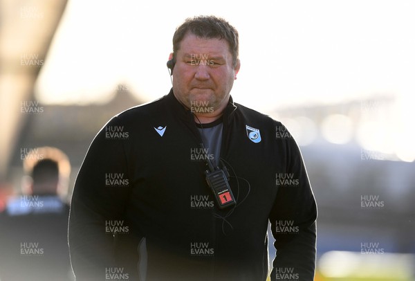 301022 - Cardiff Rugby v Edinburgh - BKT United Rugby Championship -  Cardiff Director of Rugby Dai Young