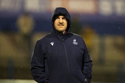 210325 - Cardiff Rugby v Emirates Lions - United Rugby Championship - Cardiff Forwards Coach Gethin Jenkins