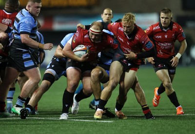 210325 - Cardiff Rugby v Emirates Lions - United Rugby Championship - PJ Botha of Lions 