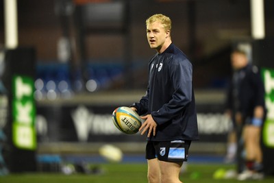 210325 - Cardiff Rugby v Emirates Lions - United Rugby Championship - Johan Mulder of Cardiff