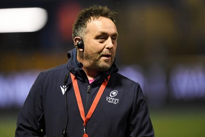 210325 - Cardiff Rugby v Emirates Lions - United Rugby Championship - Matt Sherratt, Cardiff Head Coach