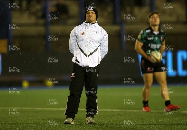 210325 - Cardiff Rugby v Emirates Lions - United Rugby Championship - Lions Head Coach Ivan van Rooyen 