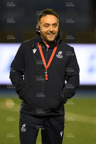 210325 - Cardiff Rugby v Emirates Lions - United Rugby Championship - Matt Sherratt, Cardiff Head Coach