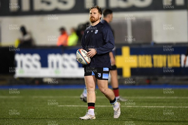 210325 - Cardiff Rugby v Emirates Lions - United Rugby Championship - Rory Jennings of Cardiff