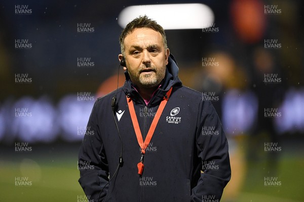 210325 - Cardiff Rugby v Emirates Lions - United Rugby Championship - Matt Sherratt, Cardiff Head Coach