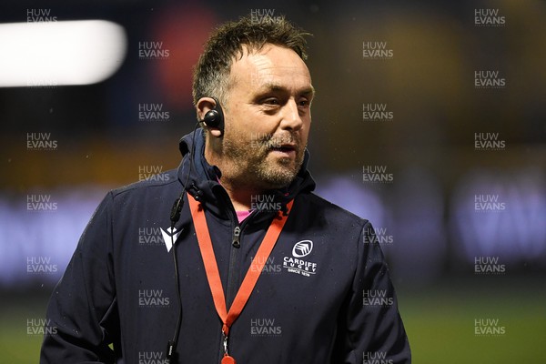 210325 - Cardiff Rugby v Emirates Lions - United Rugby Championship - Matt Sherratt, Cardiff Head Coach