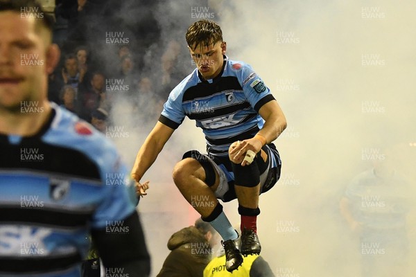 210325 - Cardiff Rugby v Emirates Lions - United Rugby Championship - Alex Mann of Cardiff