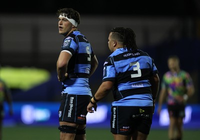 270925 - Cardiff Rugby v Emirates Lions - United Rugby Championship - Teddy Williams of Cardiff 