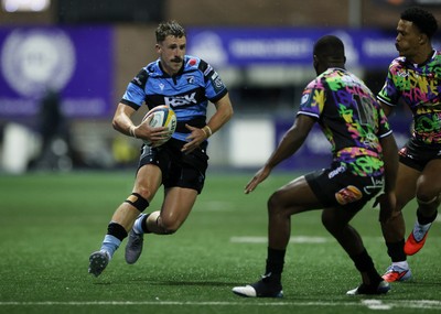 270925 - Cardiff Rugby v Emirates Lions - United Rugby Championship - Harri Millard of Cardiff 