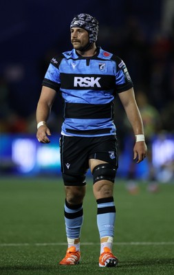 270925 - Cardiff Rugby v Emirates Lions - United Rugby Championship - Alun Lawrence of Cardiff 