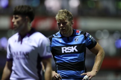 270925 - Cardiff Rugby v Emirates Lions - United Rugby Championship - Josh McNally of Cardiff 