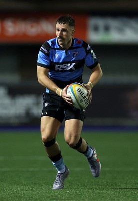 270925 - Cardiff Rugby v Emirates Lions - United Rugby Championship - Harri Millard of Cardiff 