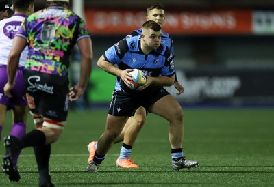 270925 - Cardiff Rugby v Emirates Lions - United Rugby Championship - Danny Southworth of Cardiff 