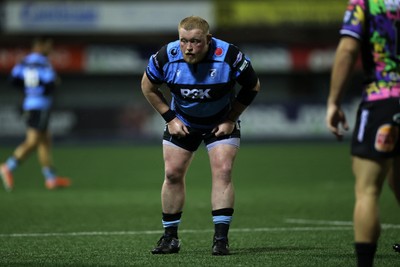 270925 - Cardiff Rugby v Emirates Lions - United Rugby Championship - Keiron Assiratti of Cardiff 