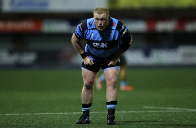 270925 - Cardiff Rugby v Emirates Lions - United Rugby Championship - Keiron Assiratti of Cardiff 