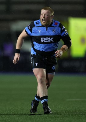 270925 - Cardiff Rugby v Emirates Lions - United Rugby Championship - Keiron Assiratti of Cardiff 