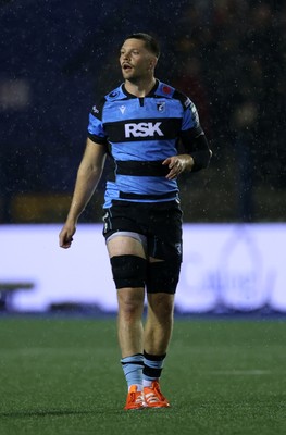 270925 - Cardiff Rugby v Emirates Lions - United Rugby Championship - Ben Donnell of Cardiff 