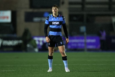 270925 - Cardiff Rugby v Emirates Lions - United Rugby Championship - Jacob Beetham of Cardiff 