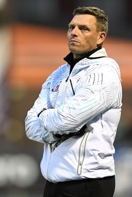 270925 - Cardiff Rugby v Emirates Lions - United Rugby Championship - Ivan van Rooyen, Lions head coach 