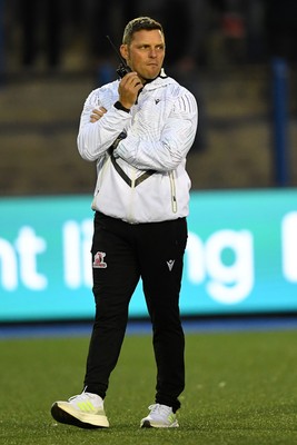 270925 - Cardiff Rugby v Emirates Lions - United Rugby Championship - Ivan van Rooyen, Lions head coach 