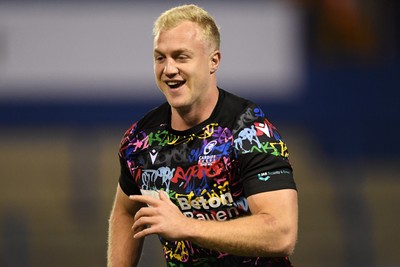 270925 - Cardiff Rugby v Emirates Lions - United Rugby Championship - Johan Mulder of Cardiff Rugby