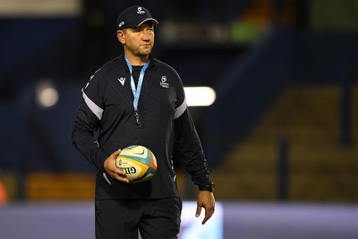 270925 - Cardiff Rugby v Emirates Lions - United Rugby Championship - Cardiff interim head coach, Corniel Van Zyl