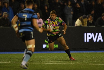 270925 - Cardiff Rugby v Emirates Lions - United Rugby Championship - Morne Brandon of Lions