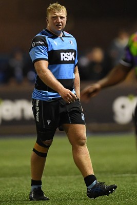 270925 - Cardiff Rugby v Emirates Lions - United Rugby Championship - Rhys Barratt of Cardiff Rugby