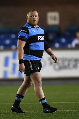 270925 - Cardiff Rugby v Emirates Lions - United Rugby Championship - Keiron Assiratti of Cardiff Rugby