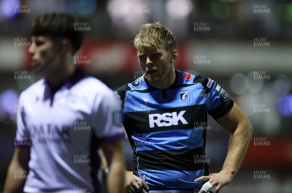 270925 - Cardiff Rugby v Emirates Lions - United Rugby Championship - Josh McNally of Cardiff 